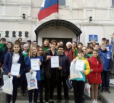 Школьники приняли участие в историко-познавательном квест-туре «Золотые звезды Вольска»