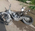 Ребенок на мотоцикле столкнулся со встречным автомобилем в Вольске